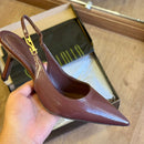 Scarpin Slingback Santa Lolla Verniz Salto Fino Médio 06D1.49EB.0202
