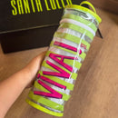 Kit Santa Lolla Chinelo Flip Flop Borracha E Necessaire Estampada 059A.4C52