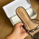 Rasteira Arezzo Bico Redondo Tiras Nós A044850666