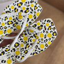 Chinelo de Dedo Arezzo Square Print Smiley Z190270200