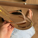 Chinelo de Dedo Vizzano Tiras Em Strass 6371.300