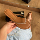 Chinelo de Dedo Vizzano Tiras Em Strass 6371.300