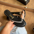 Chinelo de Dedo Vizzano Tiras Em Strass 6371.300