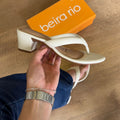 Salto Beira Rio Casual de Dedo 8246.1212