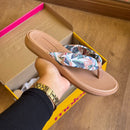 Chinelo de Dedo Moleca Tira Estampada 5525.107