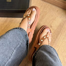 Sandália Vizzano Flatform Adornos Dourados 6510.125