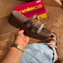 Tamanco Moleca Tiras Em Strass 5503.121