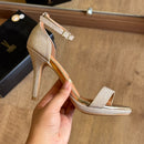 Sandália Vizzano Glitter Prata 6210.655