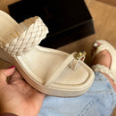 Tamanco Vizzano Detalhe Dourado 6575.102