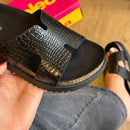 Papete Moleca Couro Croco 5500.100.31273