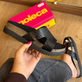 Papete Moleca Couro Croco 5500.100.31273