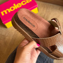Papete Moleca Couro Croco 5500.100.31273