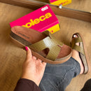 Papete Moleca Couro Croco 5500.100.31273