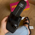 Sandália Moleca Rasteirinha Croco 5560.106