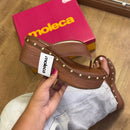 Tamanco Moleca Detalhe Dourado 5566.201