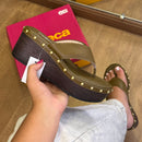 Tamanco Moleca Detalhe Dourado 5566.201