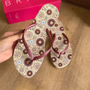 Chinelo De Dedo Brizza Estampa Marrocos Z190260120