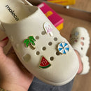 Babuche Moleca + Charms Coqueiro 5563.103