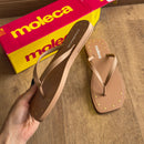 Chinelo De Dedo Moleca Grampos Dourados 5552.603