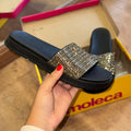 Sandália Moleca Papete Conforto E Estilo Diário 5490.129