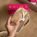 Bolsa Brizza Palha Tiracolo Pequena Z195130022