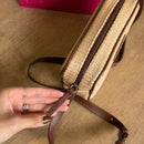 Bolsa Brizza Palha Tiracolo Pequena Z195130022