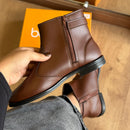 Bota Beira Rio Cano Curto Detalhe Dourado 9085.110