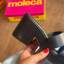 Tamanco Moleca Tiras em H com Salto Bloco 5549.113