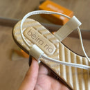 Sandália Beira Rio Detalhe Dourado 8519.120